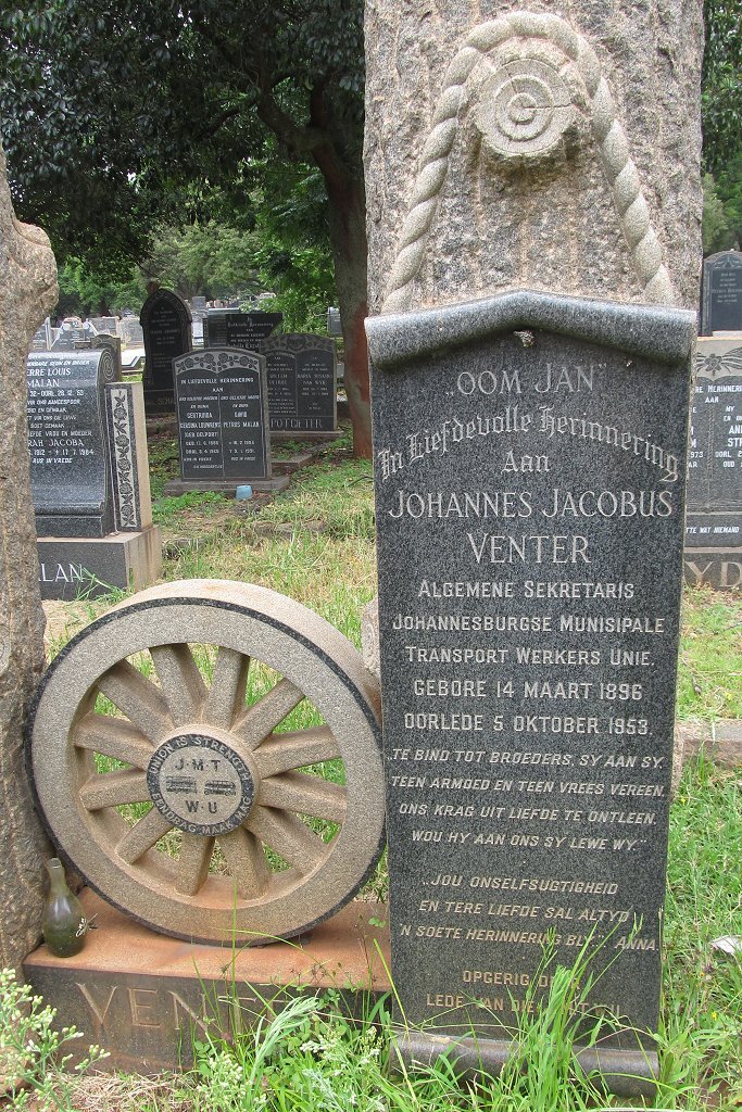 VENTER Johannes Jacobus 1896-1953