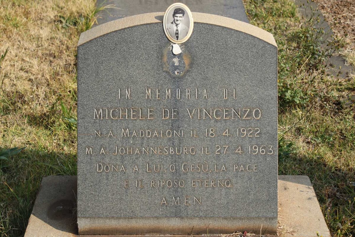 VINCENZO Michele, de 1922-1963