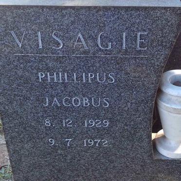 VISAGIE Phillipus Jacobus 1929-1972