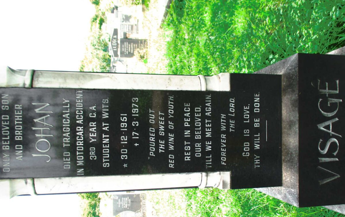 VISAGE Johan 1951-1973