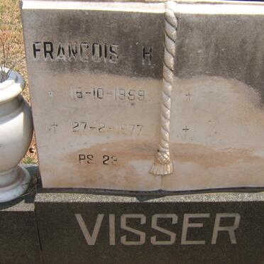 VISSER Francois H. 1959-1977