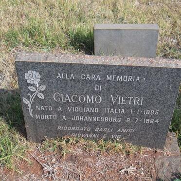 VIETRI Giacomo 1885-1964