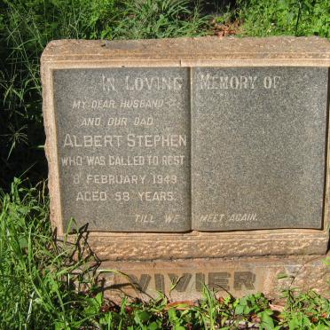 VIVIER Albert Stephen -1949