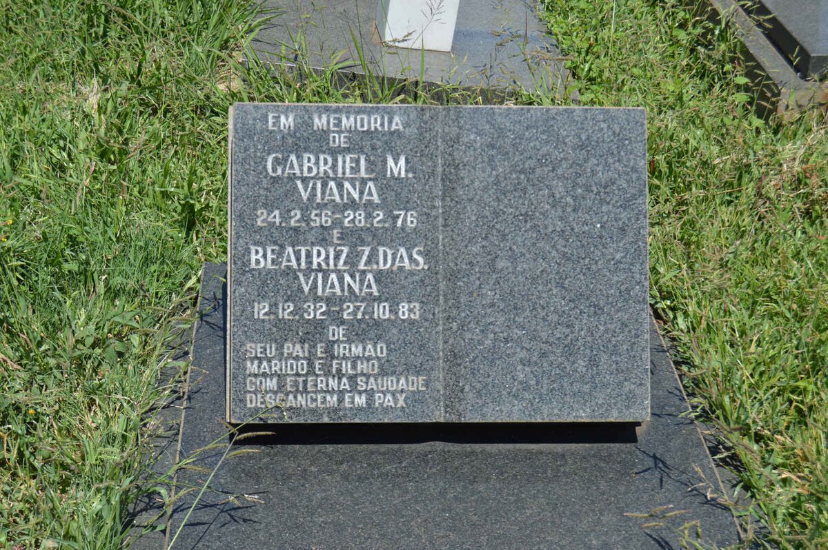 VIANA Beatriz Z. Das 1932-1983 :: VIANA Gabriel M. 1956-1976