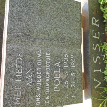 VISSER Polla 1906-1989
