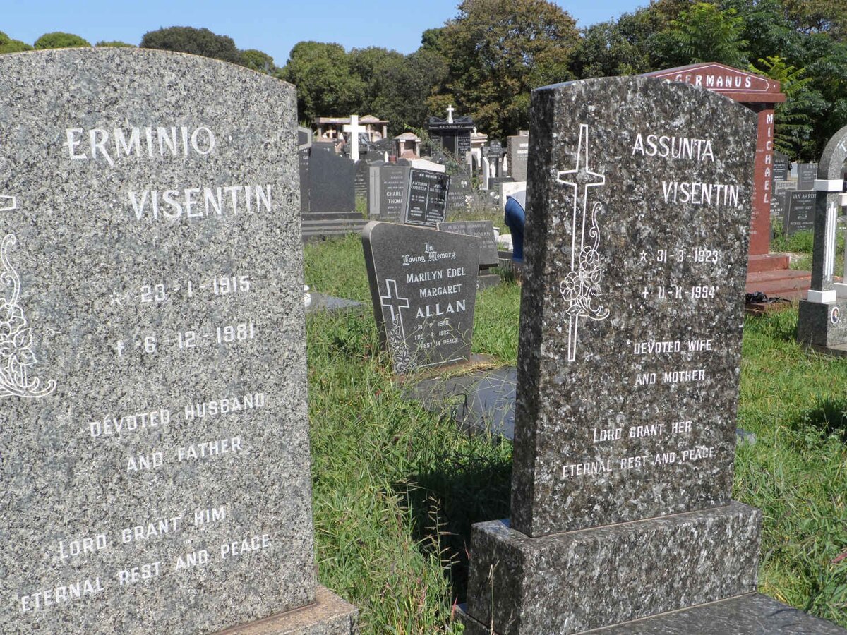 VISENTIN Erminio 1915-1981 &amp; Assunta 1923-1994