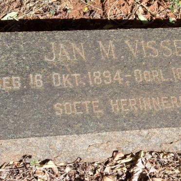 VISSER Jan M. 1894-1957