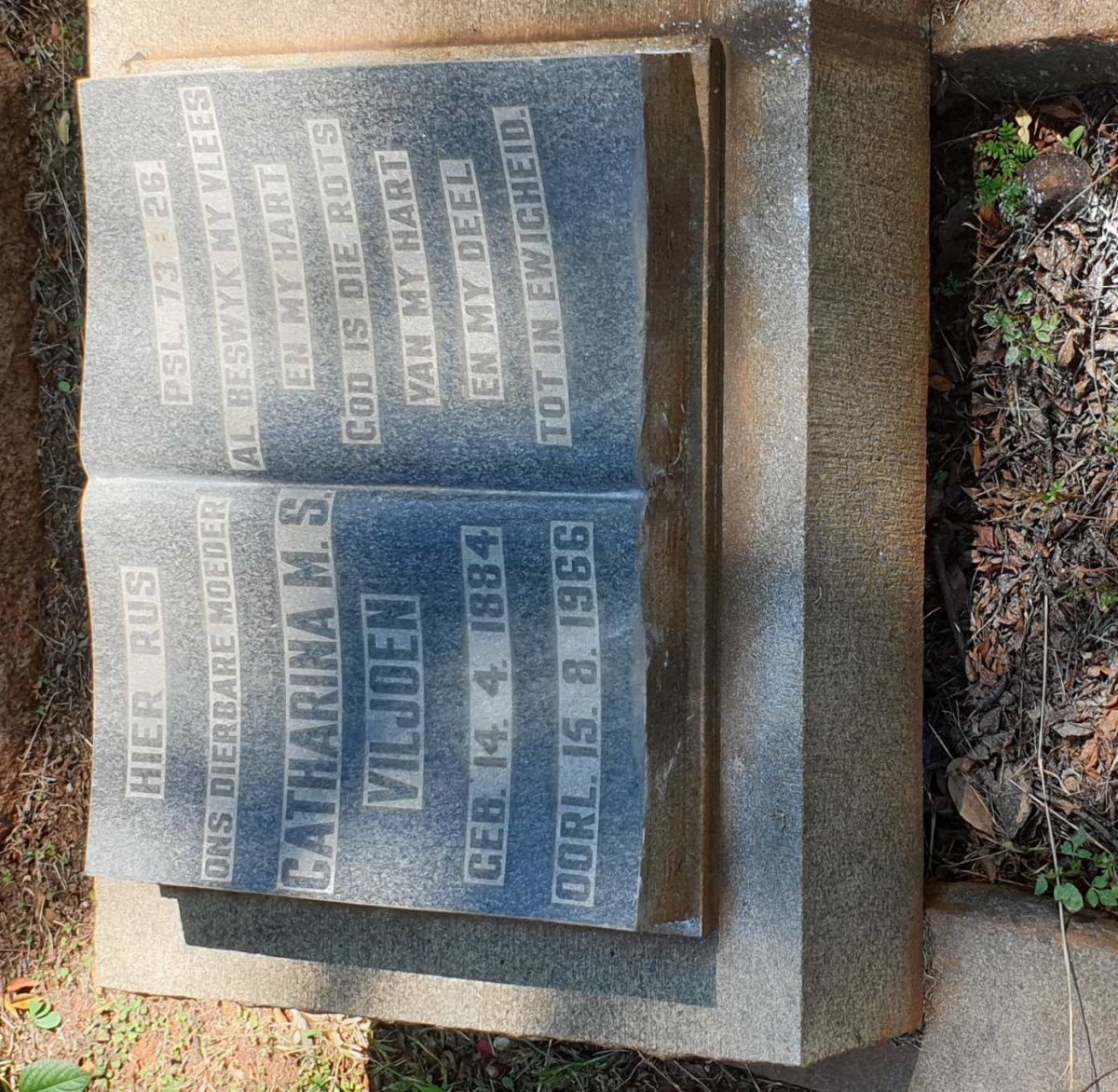 VILJOEN Catharina M.S. 1884-1966