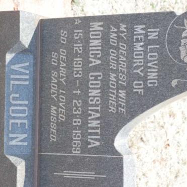 VILJOEN Monica Constantia 1913-1969