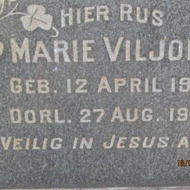 VILJOEN Marie 1944-1944