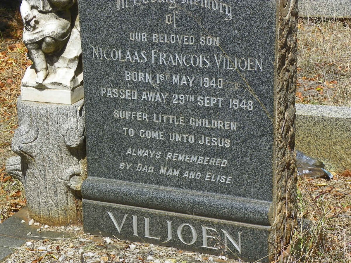 VILJOEN Nicolaas Francois 1940-1948