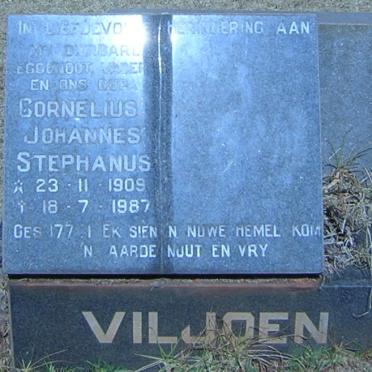 VILJOEN Cornelius Johannes Stephanus 1909-1987