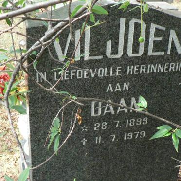 VILJOEN Daan 1899-1979