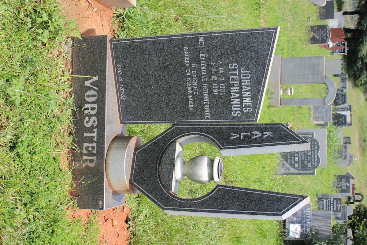 VORSTER Johannes Stephanus 1935-1991