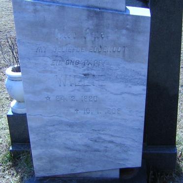 VORSTER Willie 1920-1985