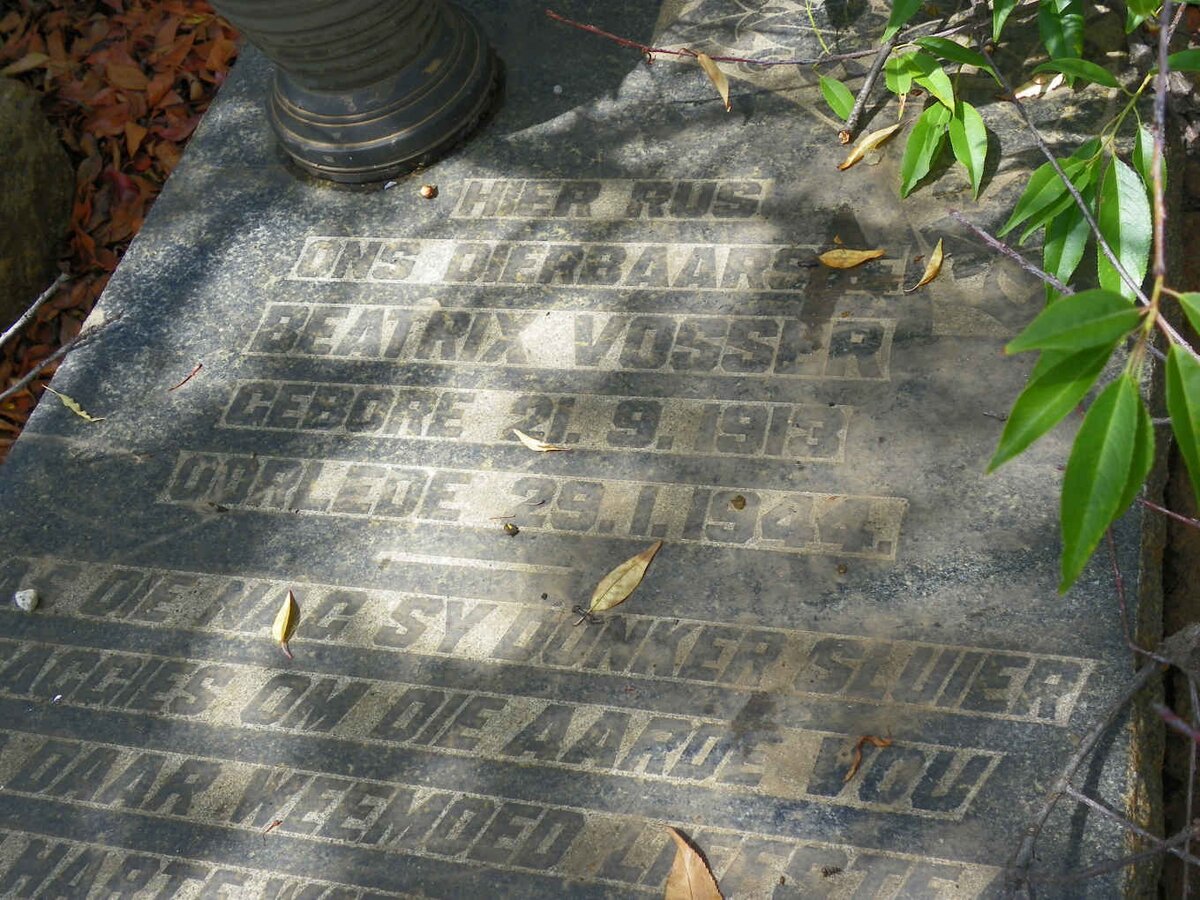 VOSSER Beatrix 1913-1944