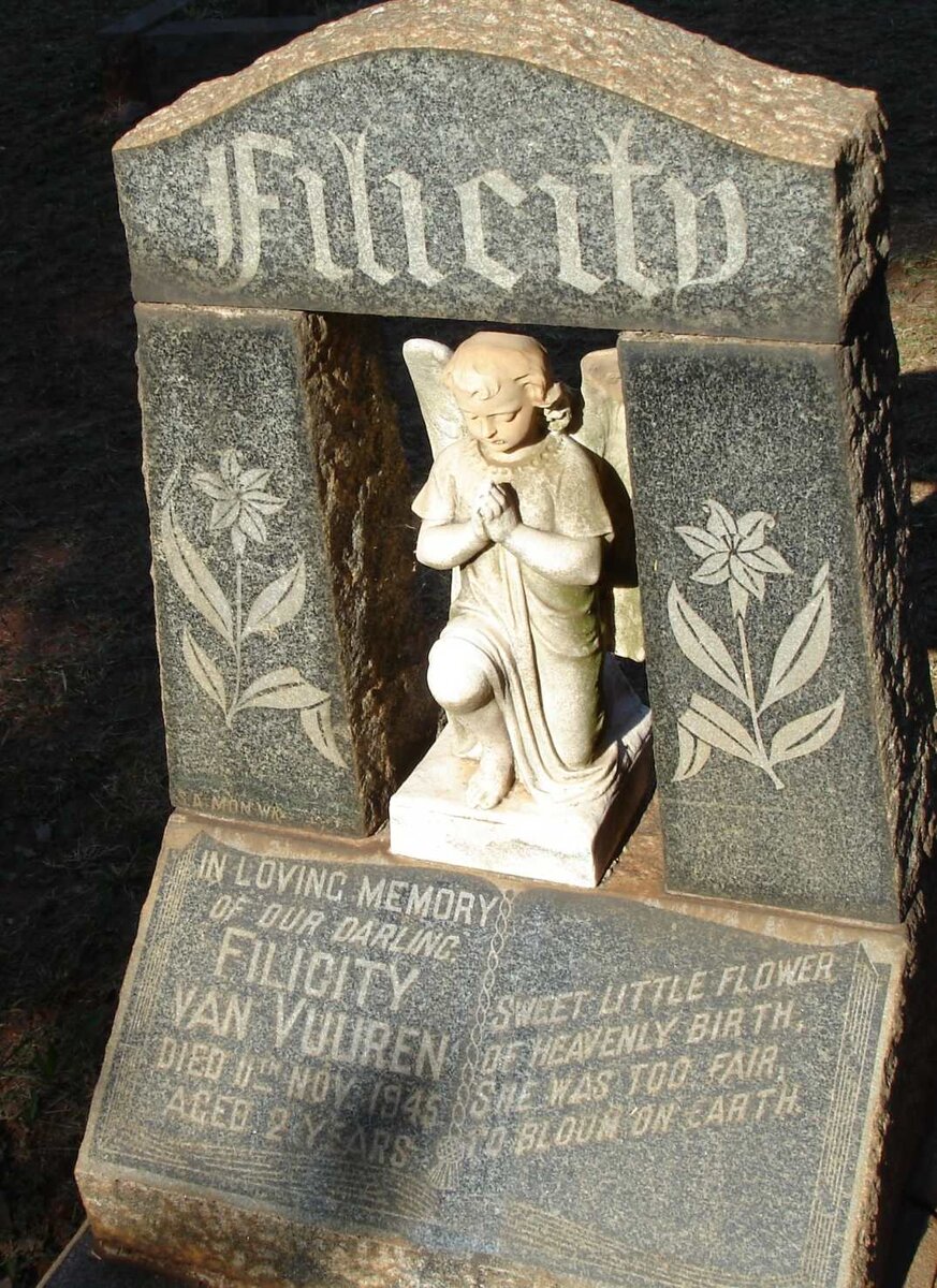 VUUREN Felicity, van -1945