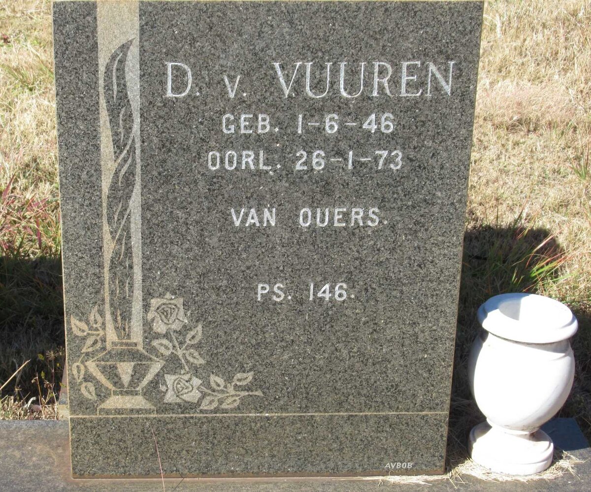 VUUREN D., v. 1946-1973