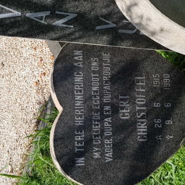 VUUREN Gert Christoffel, van 1915-1990