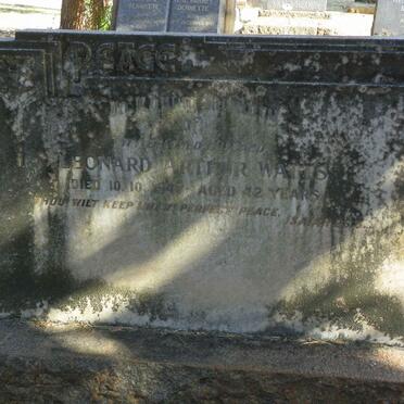 WATTS Leonard Arthur -1947