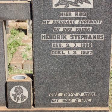 WAGENAAR Hendrik Stephanus 1900-1957