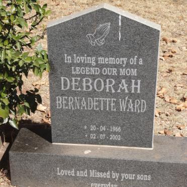 WARD Deborah Bernadette 1966-2002