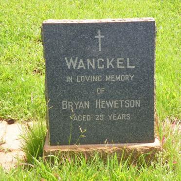 WANCKEL Bryan Hewetson