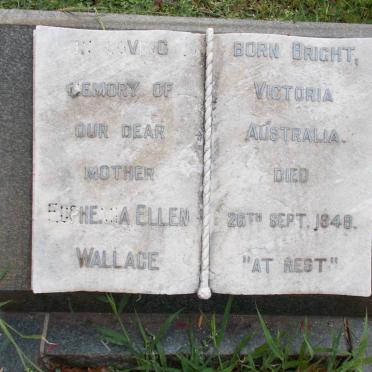 WALLACE Euphemia Ellen -1948