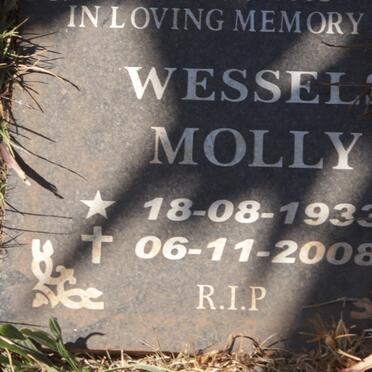 WESSELS Molly 1933-2008