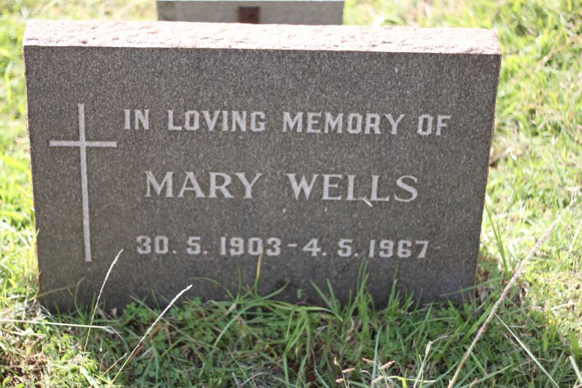WELLS Mary 1903-1967