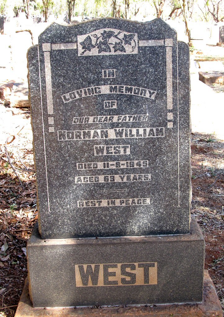 WEST Norman William -1945