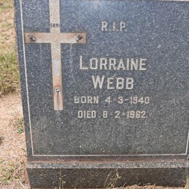 WEBB Lorraine 1940-1962