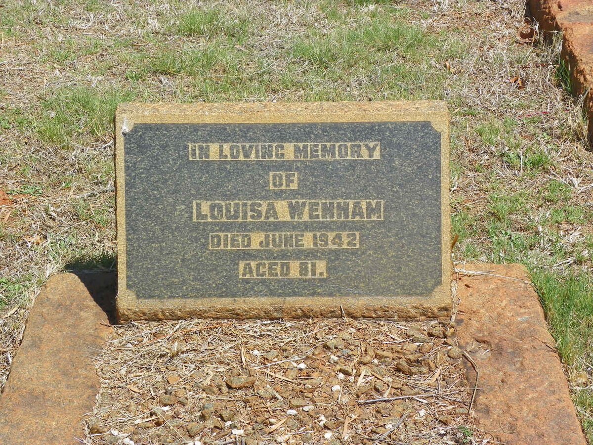 WENHAM Louisa -1942