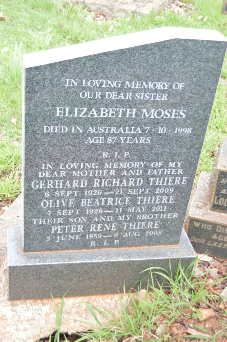 WENTZEL Lodewyk -1944 &amp; Christina 1884-1974