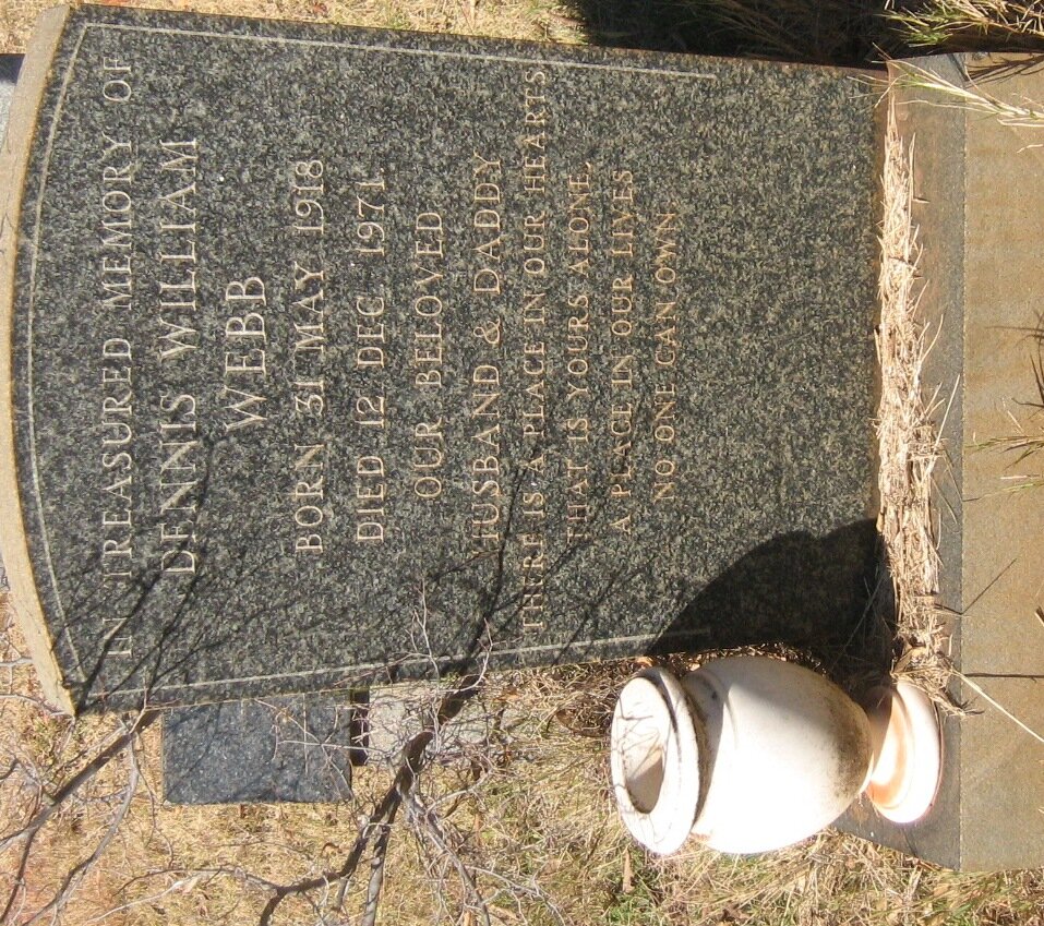 WEBB Dennis William 1918-1971