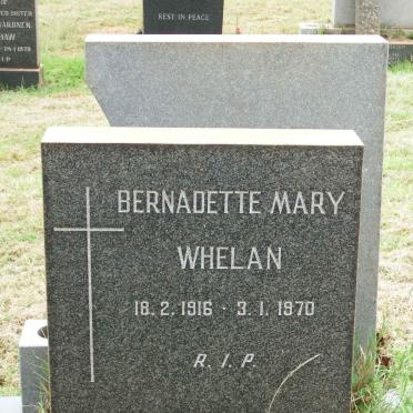 WHELAN Bernadette Mary 1916-1970