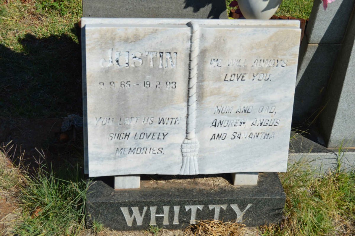 WHITTY Justin 1965-1993