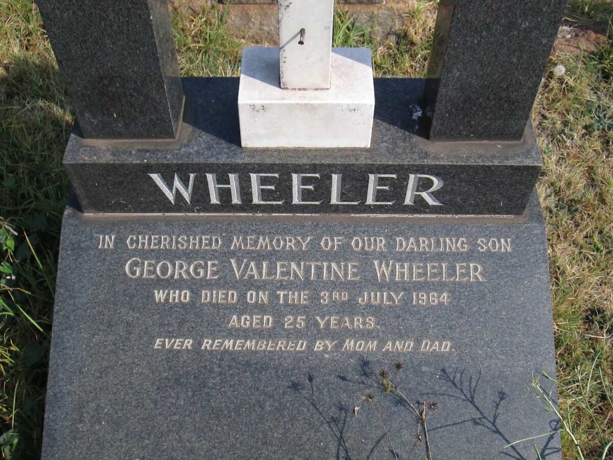 WHEELER George Valentine -1964