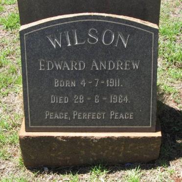 WILSON Edward Andrew 1911-1964