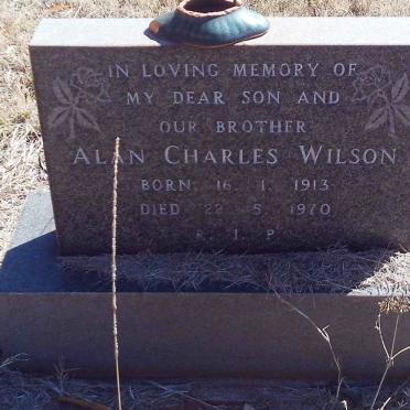 WILSON Alan Charles 1913-1970