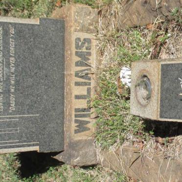 WILLIAMS Maurice Roy -1949 &amp; Sarah Maria 1918-1997