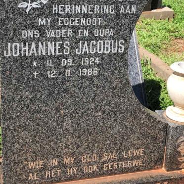 WILSNACH Johannes Jacobus 1924-1986