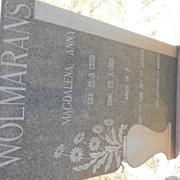WOLMARANS Magdalena Anna 1908-1968