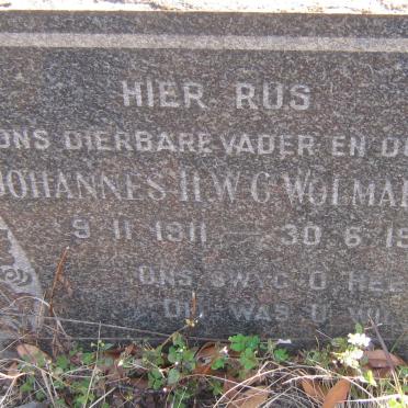 WOLMARANS Johannes H.W.G. 1911-1963