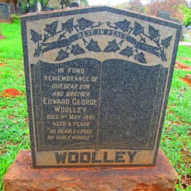 WOOLLEY Edward George -1951
