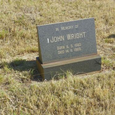 WRIGHT John 1883-1969