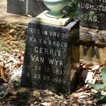 WYK Jacobus Johannes, van 1908-1946 &amp; Maria Catharina HANSEN nee SERFONTEIN 1908-1953 :: VAN WYK Gerrit 1937-1989