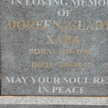 XABA Doreen Gladys 1936-2004