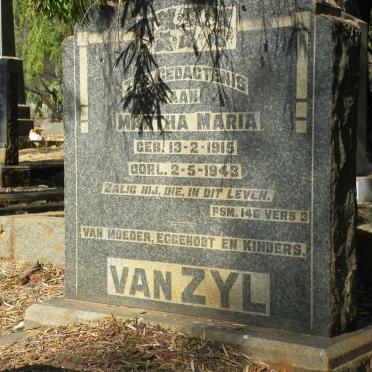 ZYL Martha Maria, van 1915-1943