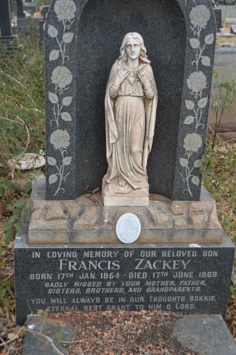 ZACKEY Francis 1954-1968